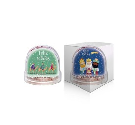 BOLA NAVIDAD REYES MAGOS 2 SURTIDOS 8.3X9CM