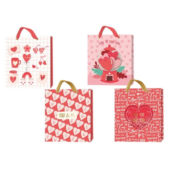 LOVE BOLSA PAPEL 23x30x13CM