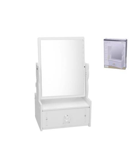 KIT MONTABLE ESPEJO CON CAJON 12.5x16.5x28 cm