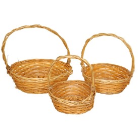 SET 3 CESTOS ALUKA 32CM