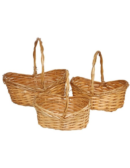 SET 3 CESTOS ALUKA 37X29X47CM