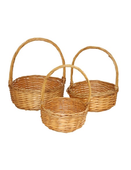 SET 3 CESTOS ALUKA 37CM