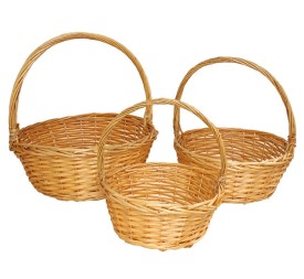 SET 3 CESTOS ALUKA 42CM