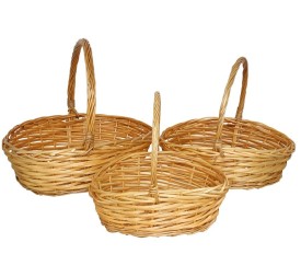 SET 3 CESTOS ALUKA 47X39CM