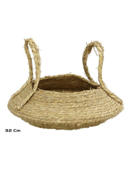 CESTO CON ASAS NATURAL HERACLES 32CM