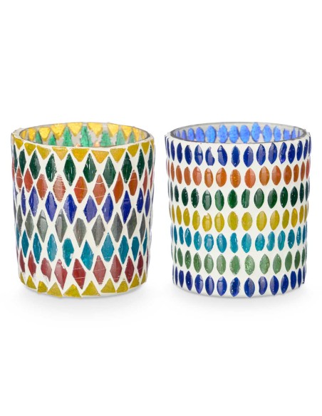 PORTAVELA REDONDO ROMBOS SURT 2 MOD