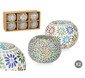 PORTAVELA OVALADO FLORES SURT 2 MOD