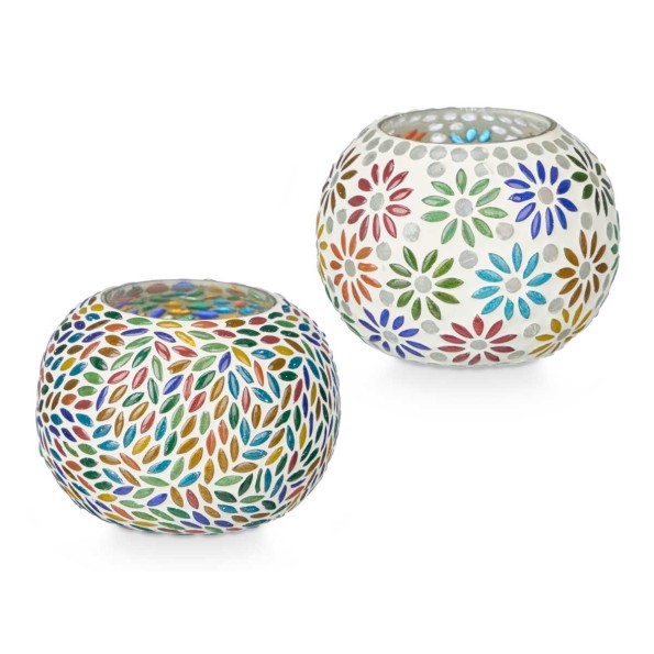 PORTAVELA OVALADO FLORES SURT 2 MOD