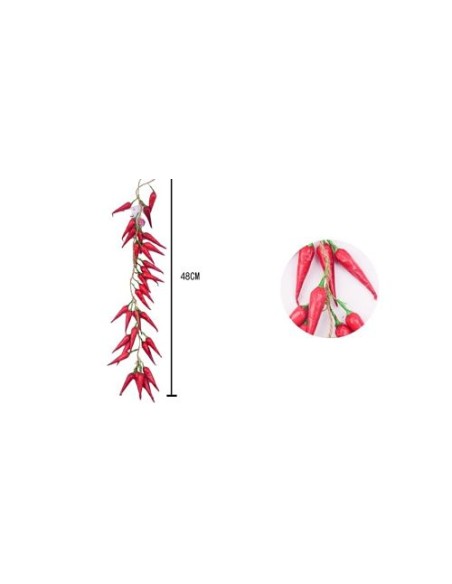 GUIRNALDA  DECORATIVO PIMIENTO PICANTE