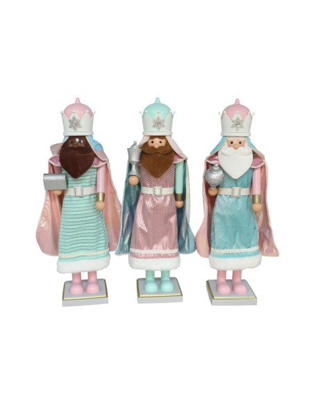 FIGURA REY MAGO 18X14X63CM CANDY COLOR 3STD