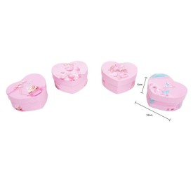 CAJA REGALO 12X10X6CM CORAZON 4MOD. (4044)