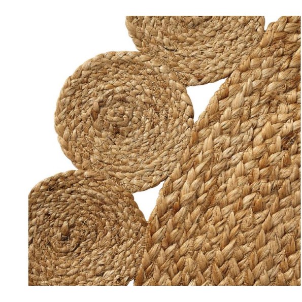 ALFOMBRA NATUR I YUTE NATURAL 100 X 100 X 0,50 CM (801168)