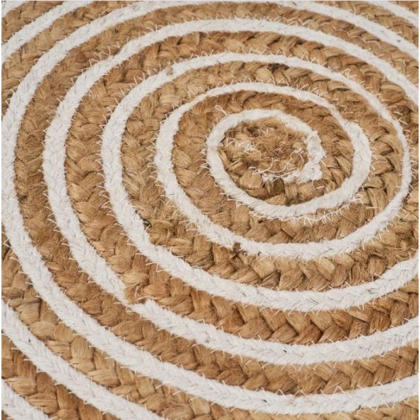 ALFOMBRA NATUR IV YUTE NATURAL 100 X 100 X 0,50 CM