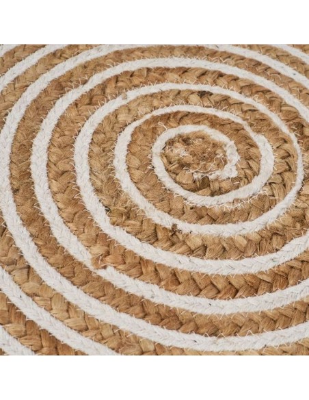 ALFOMBRA NATUR IV YUTE NATURAL 100 X 100 X 0,50 CM