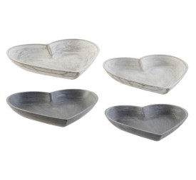 BANDEJA DECORACION SET 2 MDF 25X25X3,5 2 SURT.