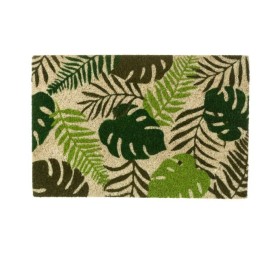 FELPUDO TROPICALIA  HOJAS FIBRA DE COCO 60 X 40 X 1,50 CM