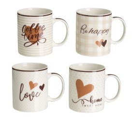 TAZA MUG 340 ML 4/M CERÁMICA 12 X 8 X 9,50 CM