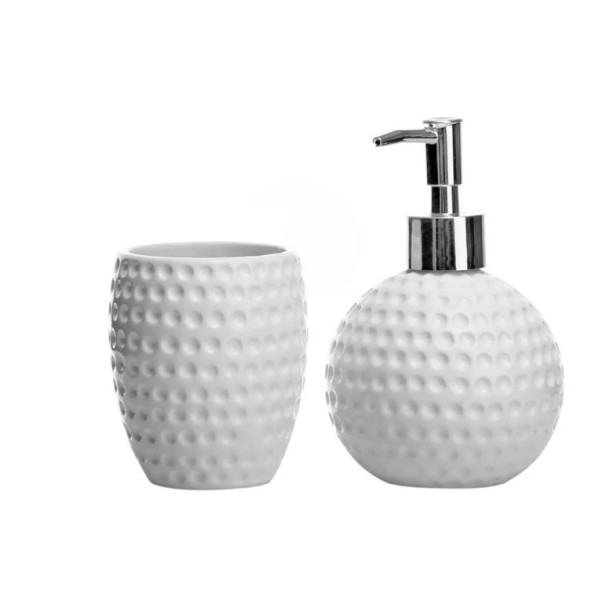 SET BAÑO CERÁMICA BLANCO (802110)