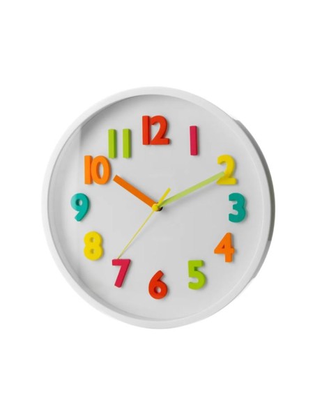 RELOJ PARED PP 25 X 25 X 4 CM