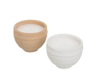 VELA EN TARRO 2/C CERÁMICA 10 X 10 X 7,50 CM