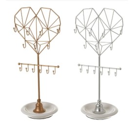 JOYERO 2/C METAL 16 X 12 X 35 CM