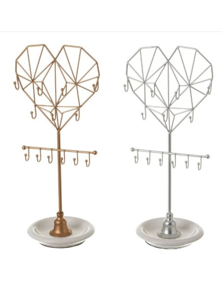 JOYERO 2/C METAL 16 X 12 X 35 CM