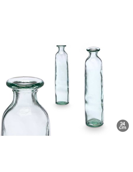 VIOLETERO VIDRIO RECICLADO 24 CM