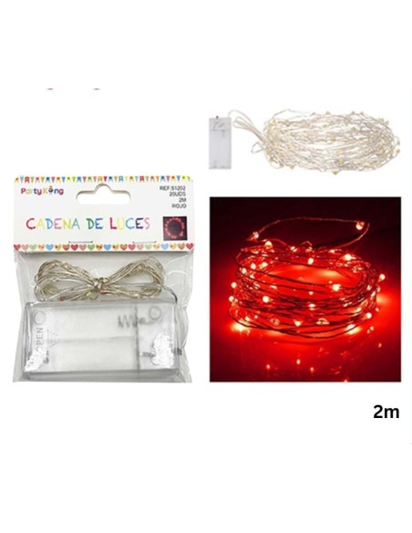 LUZ ROJO DE PILA 2M*20