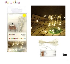 LUZ CALIDA DE PILA 20L 2M CRISANTEMO