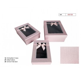 SET 3 CAJAS REGALO 33.5X25X11.5CM