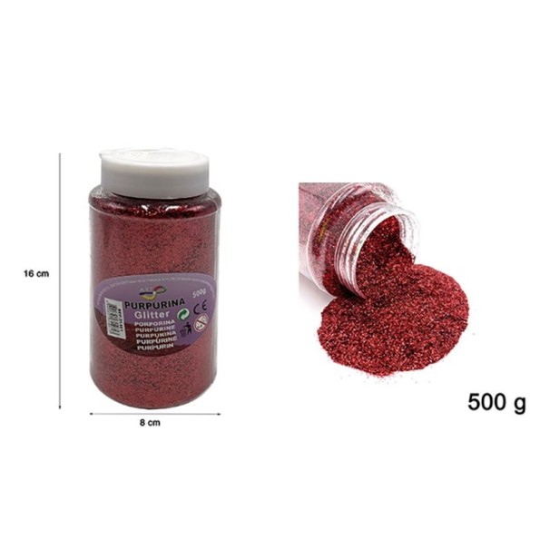 PURPURINA DE BOTE ROJO 500G