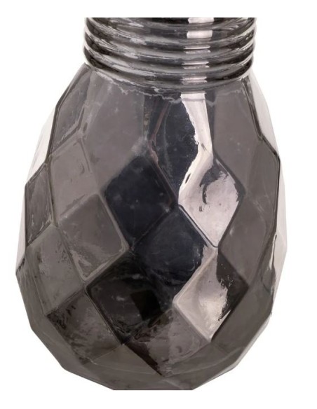 JARRÓN 2/C VIDRIO 9,50 X 9,50 X 18 CM (806365)