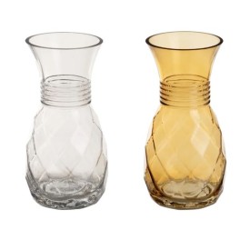 JARRÓN 2/C VIDRIO 11 X 11 X 20 CM (806366)