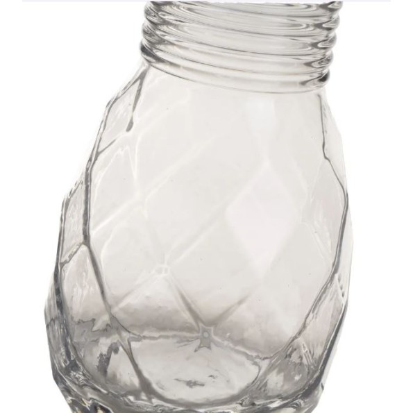 JARRÓN 2/C VIDRIO 11 X 11 X 20 CM (806366)