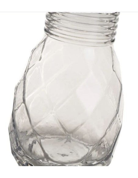 JARRÓN 2/C VIDRIO 12 X 12 X 25 CM (806367)