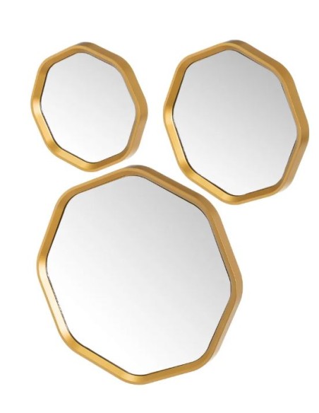 S/3 ESPEJO PP ORO (806701)