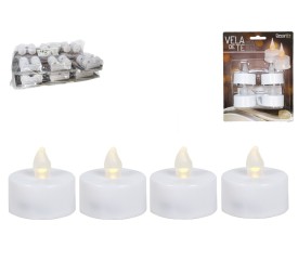 VELAS TE LED X4  4CM -PLASTICO XXXX