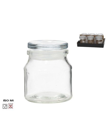 TARRO CRISTAL TRANSPARENTE ANTEA 150 ML