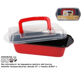 MOLDE C/ TAPA ADRIANA 29X15X6 CM
