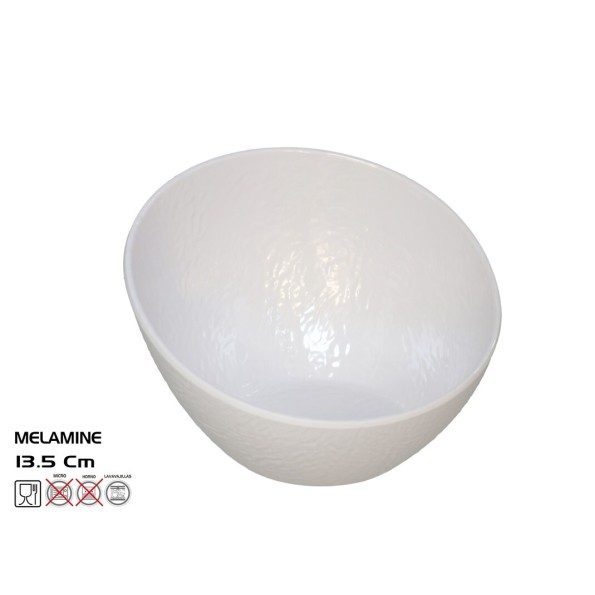 BOWL 13,5X12,5 BLANCO - MELAMINE