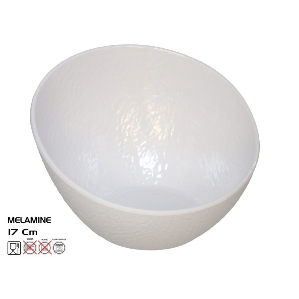 BOWL 17X16,5 BLANCO - MELAMINE