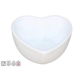 BOWL CORAZON 8X7X4.5 CM  OPAL