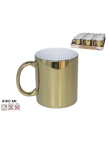JARRA MUG PORCELANA MIDAS 330ML