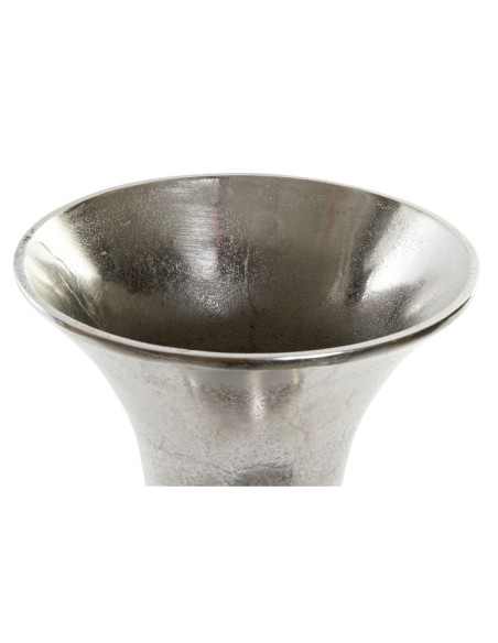 JARRON ALUMINIO 24X24X49 COPA PLATEADO