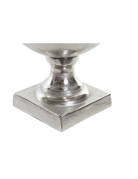 JARRON ALUMINIO 24X24X49 COPA PLATEADO