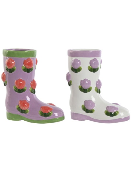 MACETERO DOLOMITE 21X11X22 BOTAS TULIPAN 2 SURT.