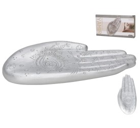 VACIABOLSILLOS MANO YAMIR PLATEADA 20X9,5X2,5 CM R