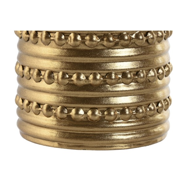 JARRON METAL 13X13X51,5 DORADO