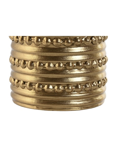 JARRON METAL 13X13X51,5 DORADO