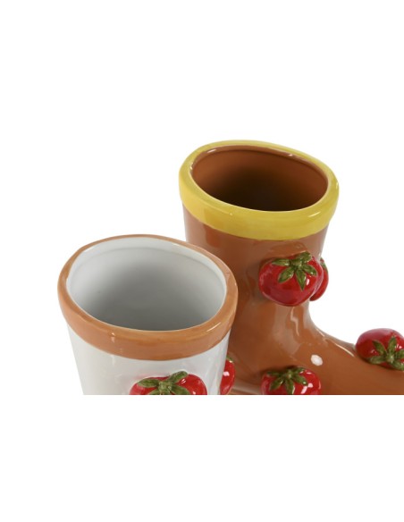 MACETERO DOLOMITE 21X12,5X22 BOTA TOMATES 2 SURT.